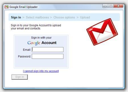 The Gmail Uploader